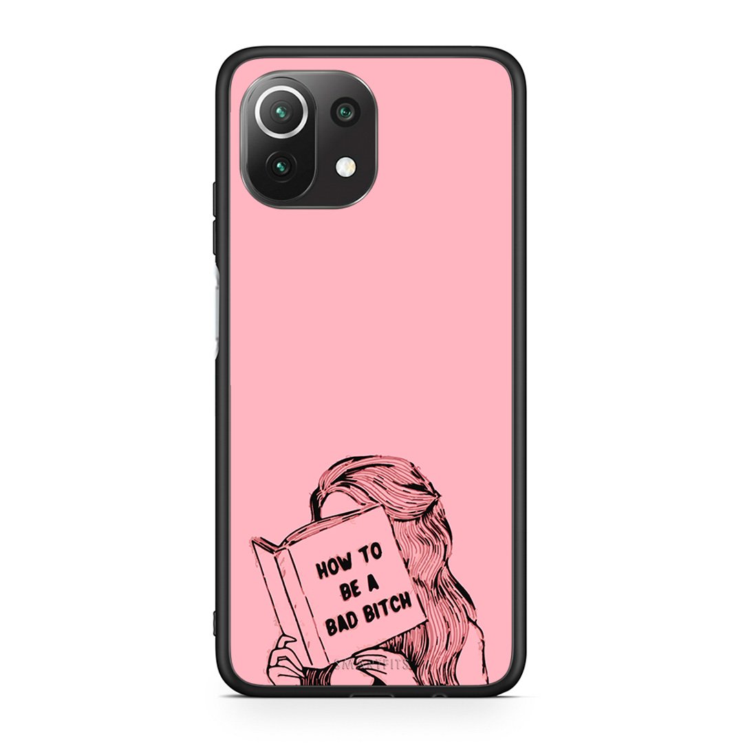 Xiaomi 11 Lite/Mi 11 Lite Bad Bitch θήκη από τη Smartfits με σχέδιο στο πίσω μέρος και μαύρο περίβλημα | Smartphone case with colorful back and black bezels by Smartfits