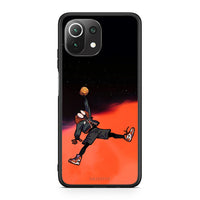 Thumbnail for Xiaomi 11 Lite/Mi 11 Lite Basketball Hero θήκη από τη Smartfits με σχέδιο στο πίσω μέρος και μαύρο περίβλημα | Smartphone case with colorful back and black bezels by Smartfits