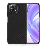 Thumbnail for Θήκη Xiaomi 11 Lite/Mi 11 Lite Carbon Black από τη Smartfits με σχέδιο στο πίσω μέρος και μαύρο περίβλημα | Xiaomi 11 Lite/Mi 11 Lite Carbon Black case with colorful back and black bezels