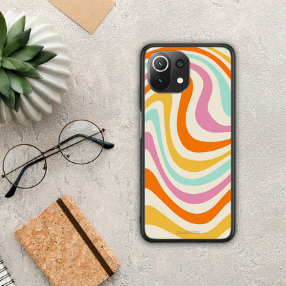 Colourful Waves - Xiaomi 11 Lite 5G NE / Mi 11 Lite θήκη