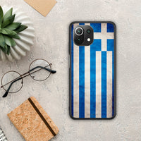 Thumbnail for Flag Greek - Xiaomi 11 Lite 5G NE / Mi 11 Lite θήκη