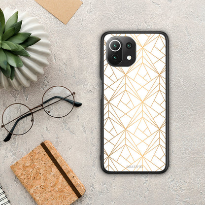 Geometric Luxury White - Xiaomi 11 Lite 5G NE / Mi 11 Lite θήκη