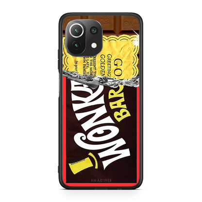 Xiaomi 11 Lite/Mi 11 Lite Golden Ticket θήκη από τη Smartfits με σχέδιο στο πίσω μέρος και μαύρο περίβλημα | Smartphone case with colorful back and black bezels by Smartfits