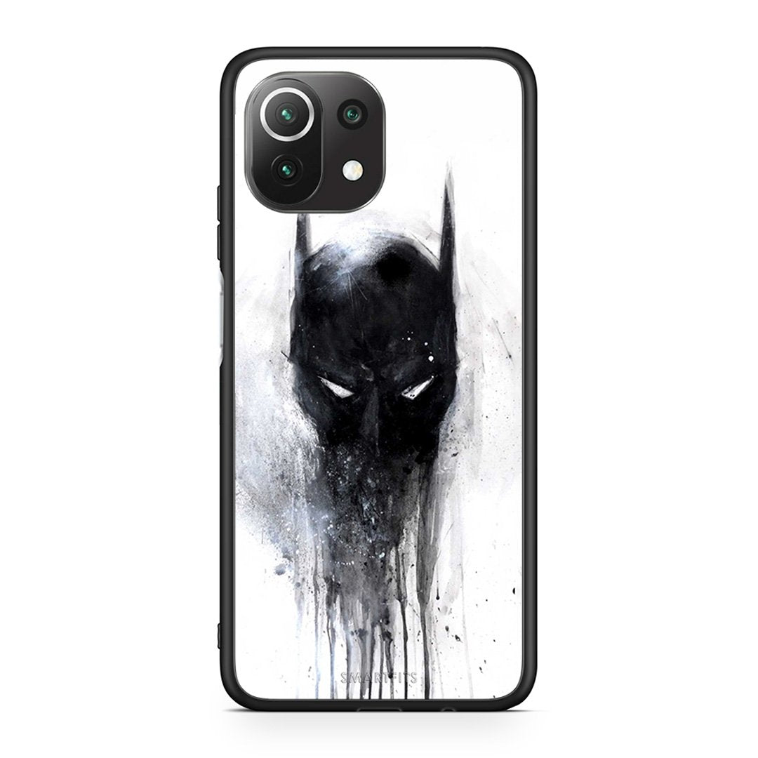 4 - Xiaomi 11 Lite/Mi 11 Lite Paint Bat Hero case, cover, bumper