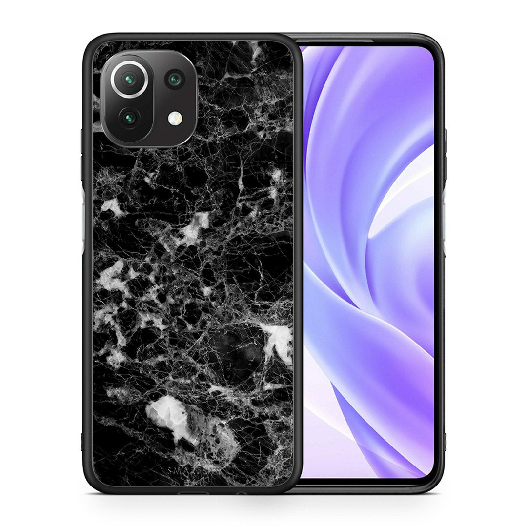 Θήκη Xiaomi 11 Lite/Mi 11 Lite Male Marble από τη Smartfits με σχέδιο στο πίσω μέρος και μαύρο περίβλημα | Xiaomi 11 Lite/Mi 11 Lite Male Marble case with colorful back and black bezels