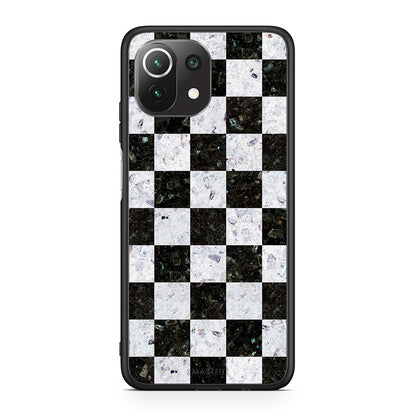 4 - Xiaomi 11 Lite/Mi 11 Lite Square Geometric Marble case, cover, bumper