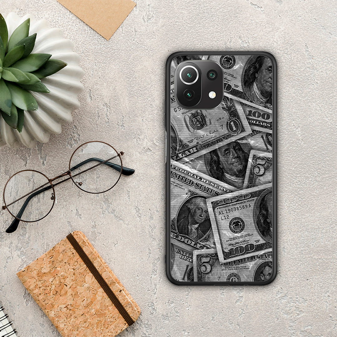 Money Dollars - Xiaomi 11 Lite 5G NE / Mi 11 Lite θήκη