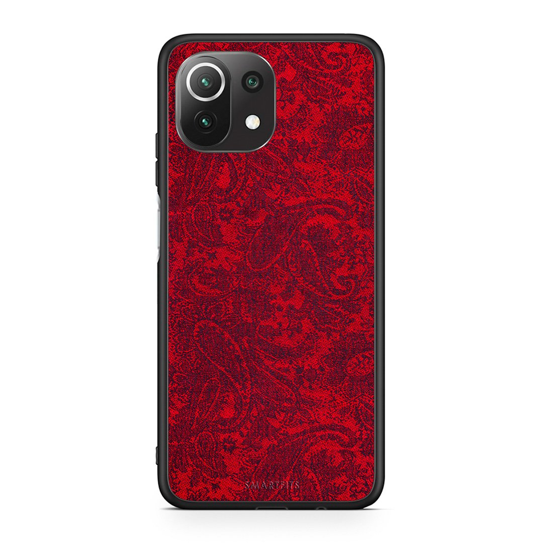Xiaomi 11 Lite/Mi 11 Lite Paisley Cashmere θήκη από τη Smartfits με σχέδιο στο πίσω μέρος και μαύρο περίβλημα | Smartphone case with colorful back and black bezels by Smartfits