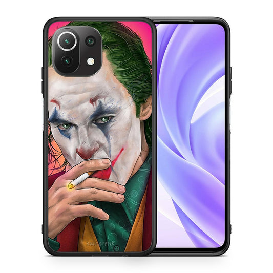 Θήκη Xiaomi 11 Lite/Mi 11 Lite JokesOnU PopArt από τη Smartfits με σχέδιο στο πίσω μέρος και μαύρο περίβλημα | Xiaomi 11 Lite/Mi 11 Lite JokesOnU PopArt case with colorful back and black bezels