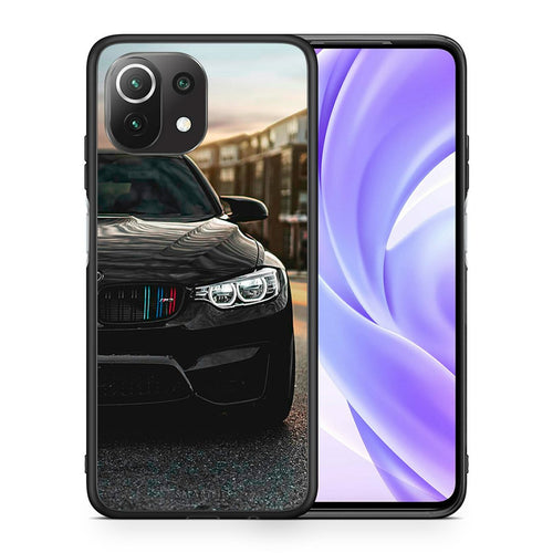 Θήκη Xiaomi 11 Lite/Mi 11 Lite M3 Racing από τη Smartfits με σχέδιο στο πίσω μέρος και μαύρο περίβλημα | Xiaomi 11 Lite/Mi 11 Lite M3 Racing case with colorful back and black bezels