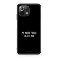 Thumbnail for Xiaomi 11 Lite/Mi 11 Lite Salute θήκη από τη Smartfits με σχέδιο στο πίσω μέρος και μαύρο περίβλημα | Smartphone case with colorful back and black bezels by Smartfits