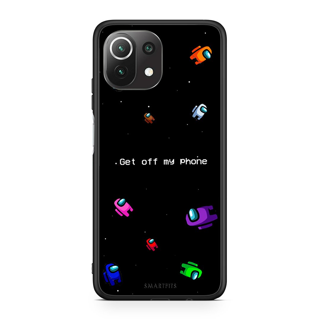 4 - Xiaomi 11 Lite/Mi 11 Lite AFK Text case, cover, bumper