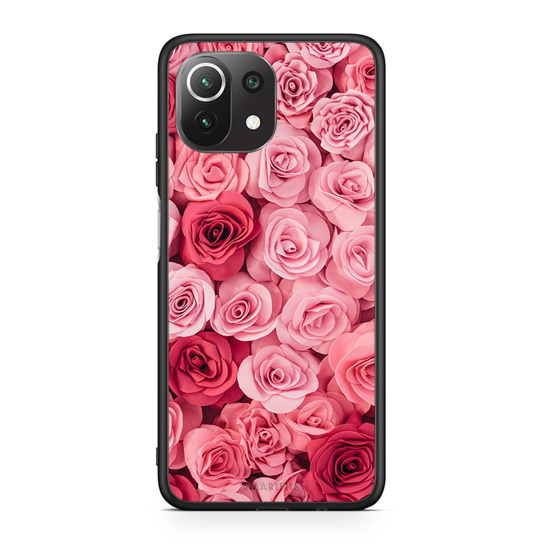 4 - Xiaomi 11 Lite/Mi 11 Lite RoseGarden Valentine case, cover, bumper