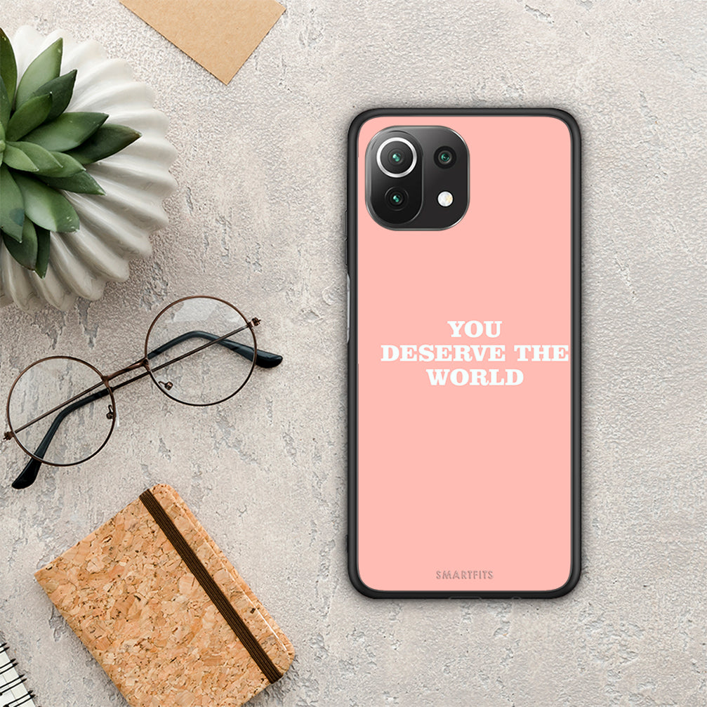 You Deserve The World - Xiaomi 11 Lite 5G NE / Mi 11 Lite θήκη