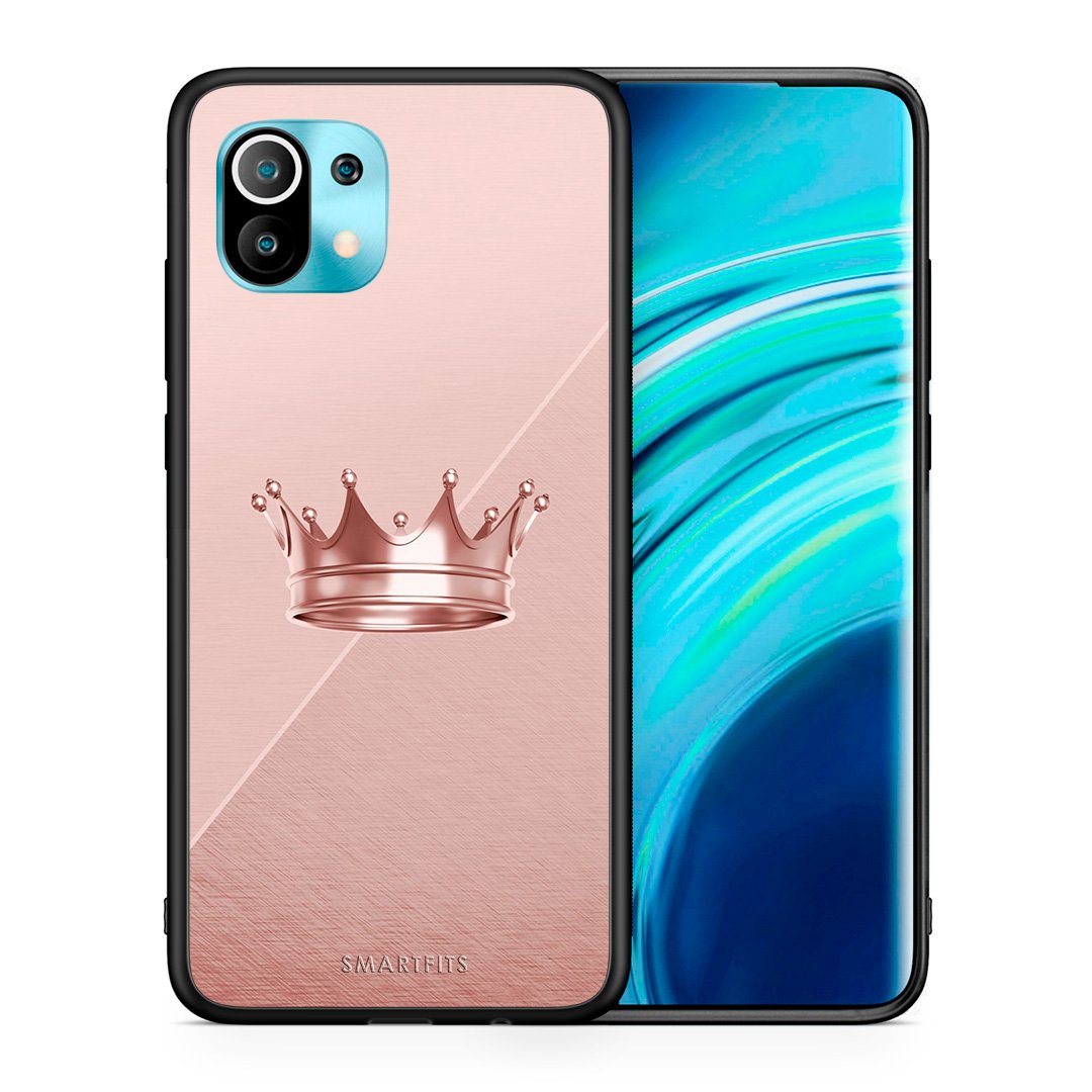 Θήκη Xiaomi Mi 11 Crown Minimal από τη Smartfits με σχέδιο στο πίσω μέρος και μαύρο περίβλημα | Xiaomi Mi 11 Crown Minimal case with colorful back and black bezels