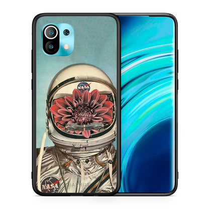 Θήκη Xiaomi Mi 11 Nasa Bloom από τη Smartfits με σχέδιο στο πίσω μέρος και μαύρο περίβλημα | Xiaomi Mi 11 Nasa Bloom case with colorful back and black bezels