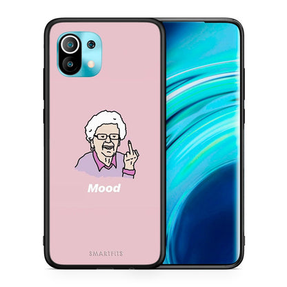 Θήκη Xiaomi Mi 11 Mood PopArt από τη Smartfits με σχέδιο στο πίσω μέρος και μαύρο περίβλημα | Xiaomi Mi 11 Mood PopArt case with colorful back and black bezels
