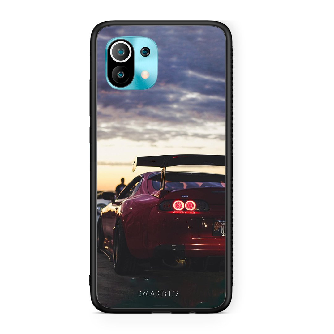 Xiaomi Mi 11 Racing Supra θήκη από τη Smartfits με σχέδιο στο πίσω μέρος και μαύρο περίβλημα | Smartphone case with colorful back and black bezels by Smartfits