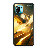 Thumbnail for Xiaomi Mi 11 Real Gold θήκη από τη Smartfits με σχέδιο στο πίσω μέρος και μαύρο περίβλημα | Smartphone case with colorful back and black bezels by Smartfits