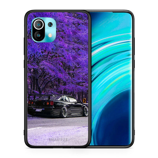 Θήκη Αγίου Βαλεντίνου Xiaomi Mi 11 Super Car από τη Smartfits με σχέδιο στο πίσω μέρος και μαύρο περίβλημα | Xiaomi Mi 11 Super Car case with colorful back and black bezels