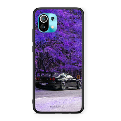Xiaomi Mi 11 Super Car Θήκη Αγίου Βαλεντίνου από τη Smartfits με σχέδιο στο πίσω μέρος και μαύρο περίβλημα | Smartphone case with colorful back and black bezels by Smartfits