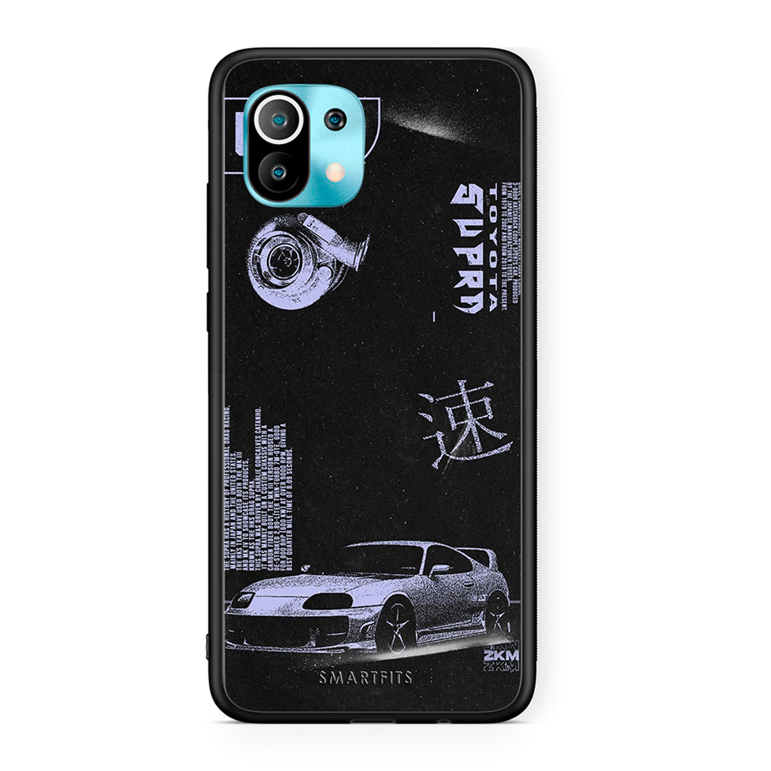 Xiaomi Mi 11 Tokyo Drift Θήκη Αγίου Βαλεντίνου από τη Smartfits με σχέδιο στο πίσω μέρος και μαύρο περίβλημα | Smartphone case with colorful back and black bezels by Smartfits