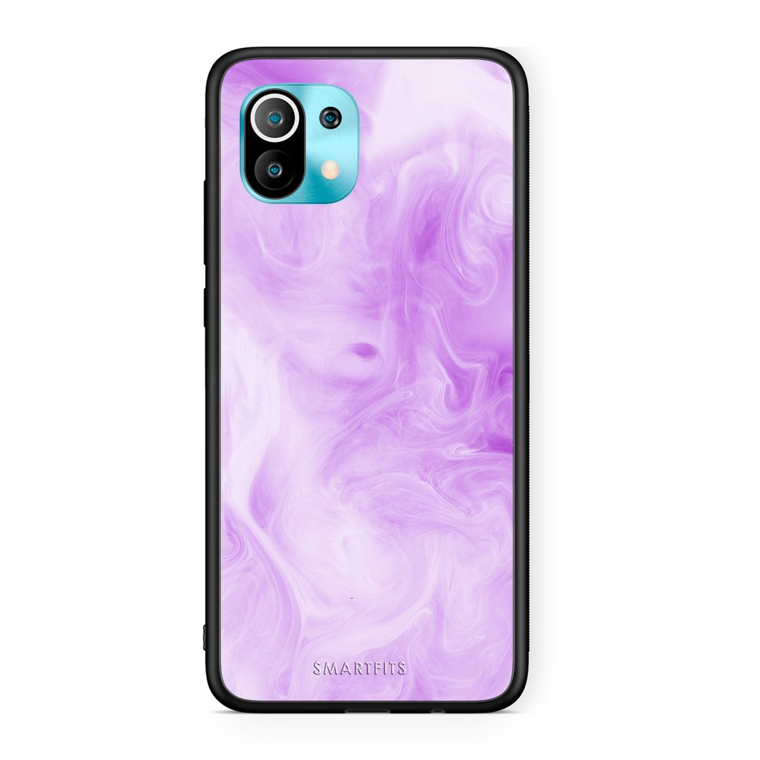 99 - Xiaomi Mi 11 Watercolor Lavender case, cover, bumper