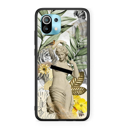 Xiaomi Mi 11 Woman Statue θήκη από τη Smartfits με σχέδιο στο πίσω μέρος και μαύρο περίβλημα | Smartphone case with colorful back and black bezels by Smartfits
