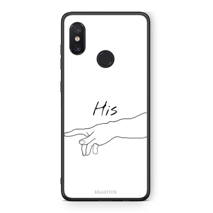 Xiaomi Mi 8 Aeshetic Love 2 Θήκη Αγίου Βαλεντίνου από τη Smartfits με σχέδιο στο πίσω μέρος και μαύρο περίβλημα | Smartphone case with colorful back and black bezels by Smartfits
