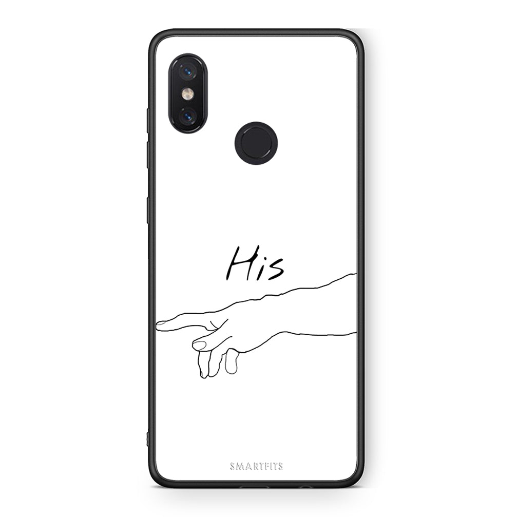Xiaomi Mi 8 Aeshetic Love 2 Θήκη Αγίου Βαλεντίνου από τη Smartfits με σχέδιο στο πίσω μέρος και μαύρο περίβλημα | Smartphone case with colorful back and black bezels by Smartfits