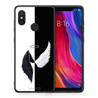 Thumbnail for Θήκη Xiaomi Mi 8 Angels Demons από τη Smartfits με σχέδιο στο πίσω μέρος και μαύρο περίβλημα | Xiaomi Mi 8 Angels Demons case with colorful back and black bezels