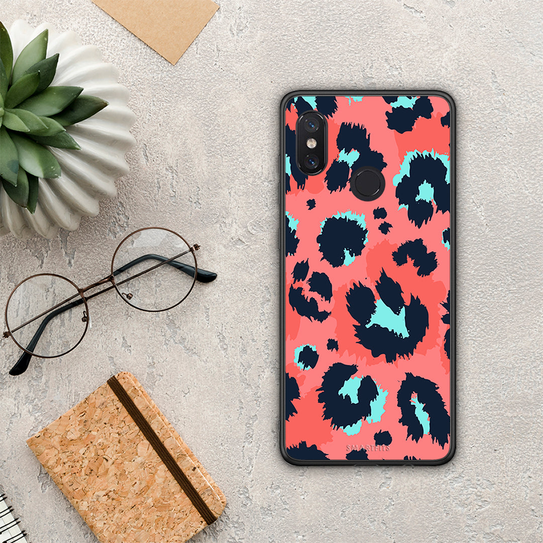 Animal Pink Leopard - Xiaomi Mi 8 θήκη