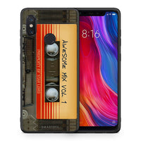 Thumbnail for Θήκη Xiaomi Mi 8 Awesome Mix από τη Smartfits με σχέδιο στο πίσω μέρος και μαύρο περίβλημα | Xiaomi Mi 8 Awesome Mix case with colorful back and black bezels
