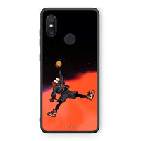 Thumbnail for Xiaomi Mi 8 Basketball Hero θήκη από τη Smartfits με σχέδιο στο πίσω μέρος και μαύρο περίβλημα | Smartphone case with colorful back and black bezels by Smartfits
