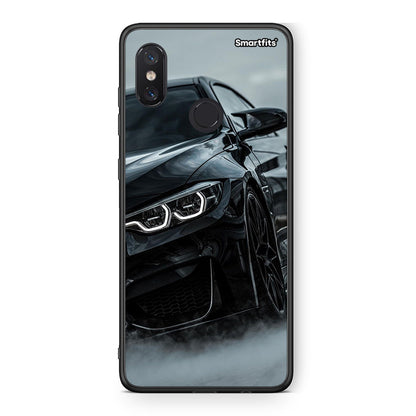 Xiaomi Mi 8 Black BMW θήκη από τη Smartfits με σχέδιο στο πίσω μέρος και μαύρο περίβλημα | Smartphone case with colorful back and black bezels by Smartfits