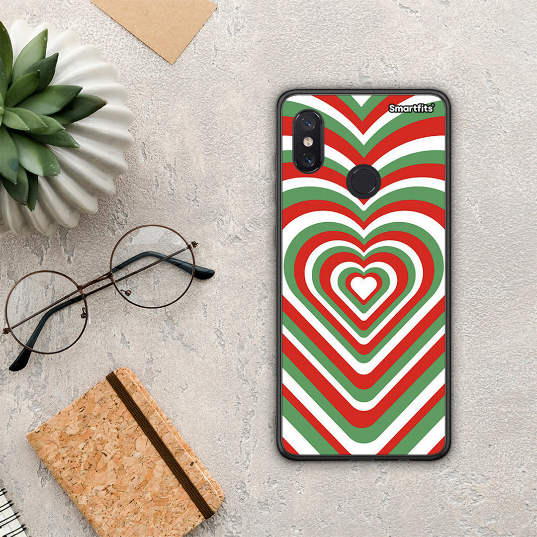 Christmas Hearts - Xiaomi Mi 8 θήκη