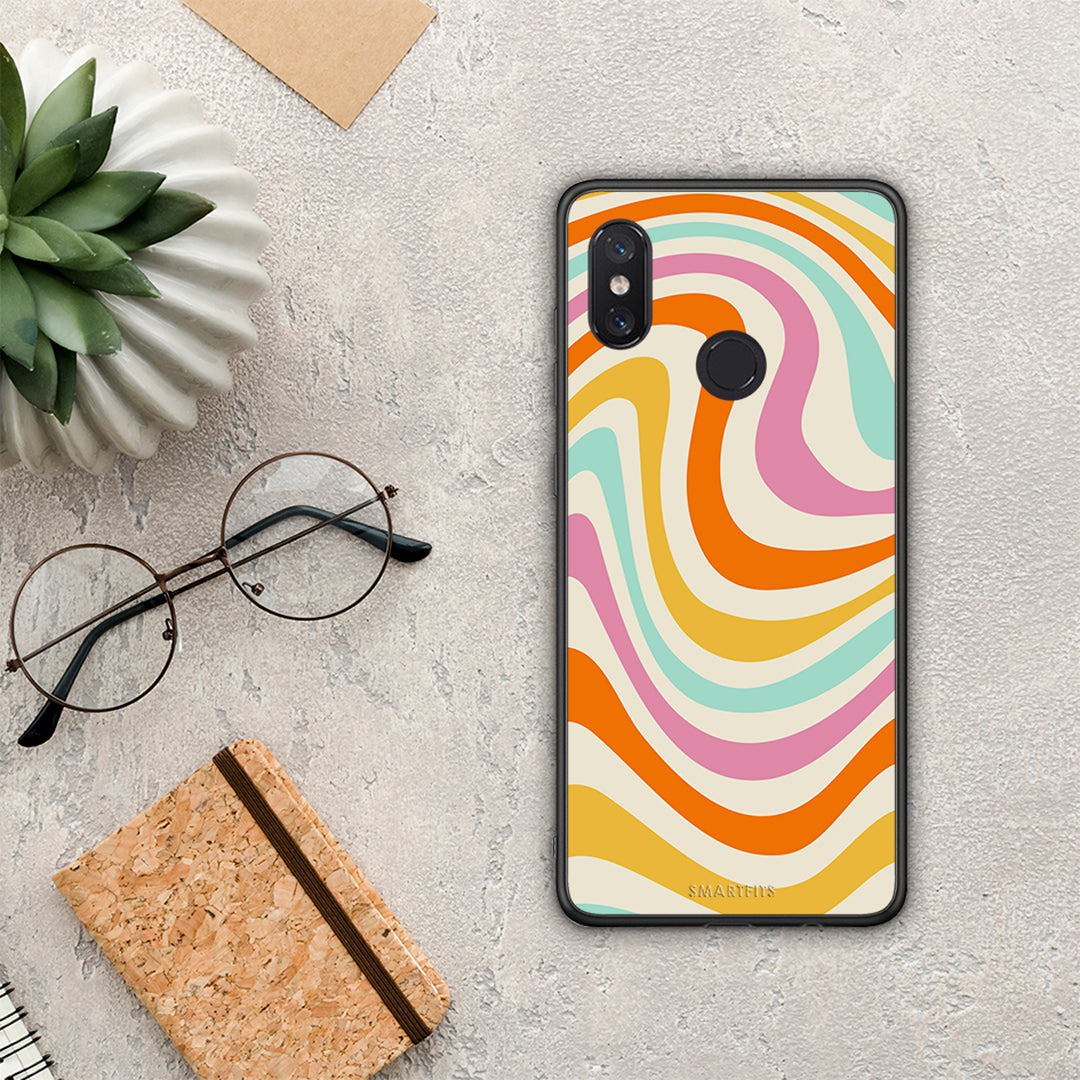 Colourful Waves - Xiaomi Mi 8 θήκη