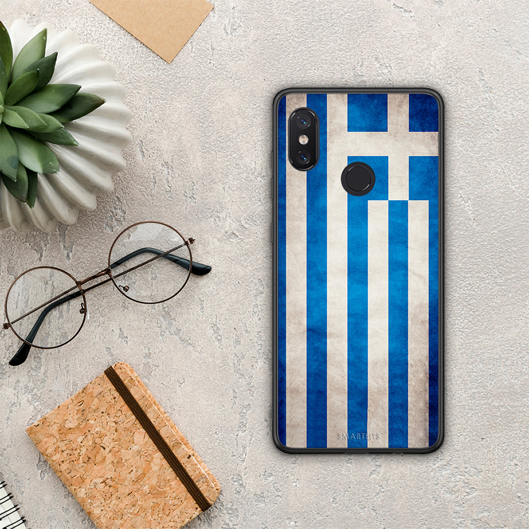 Flag Greek - Xiaomi Mi 8 θήκη