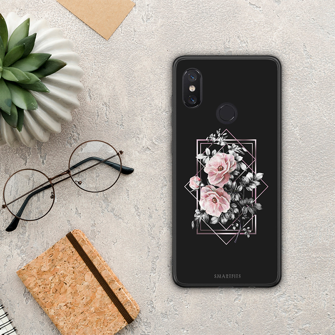 Flower Frame - Xiaomi Mi 8 θήκη