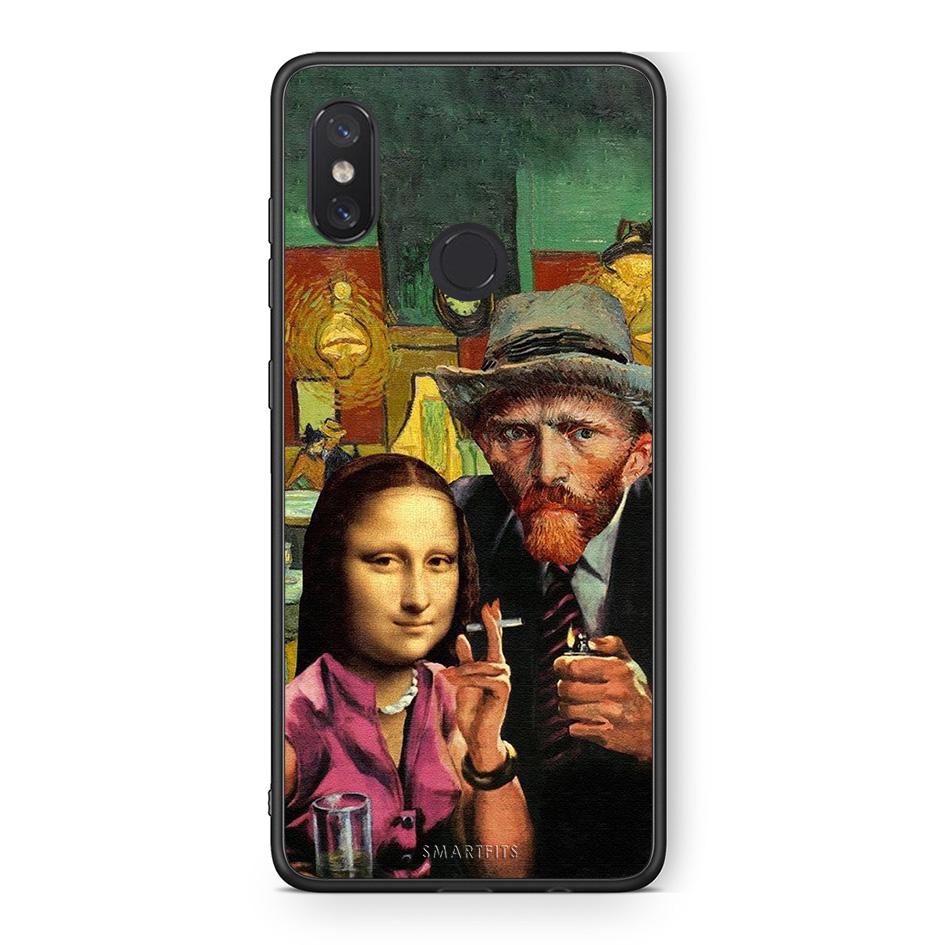 Xiaomi Mi 8 Funny Art θήκη από τη Smartfits με σχέδιο στο πίσω μέρος και μαύρο περίβλημα | Smartphone case with colorful back and black bezels by Smartfits