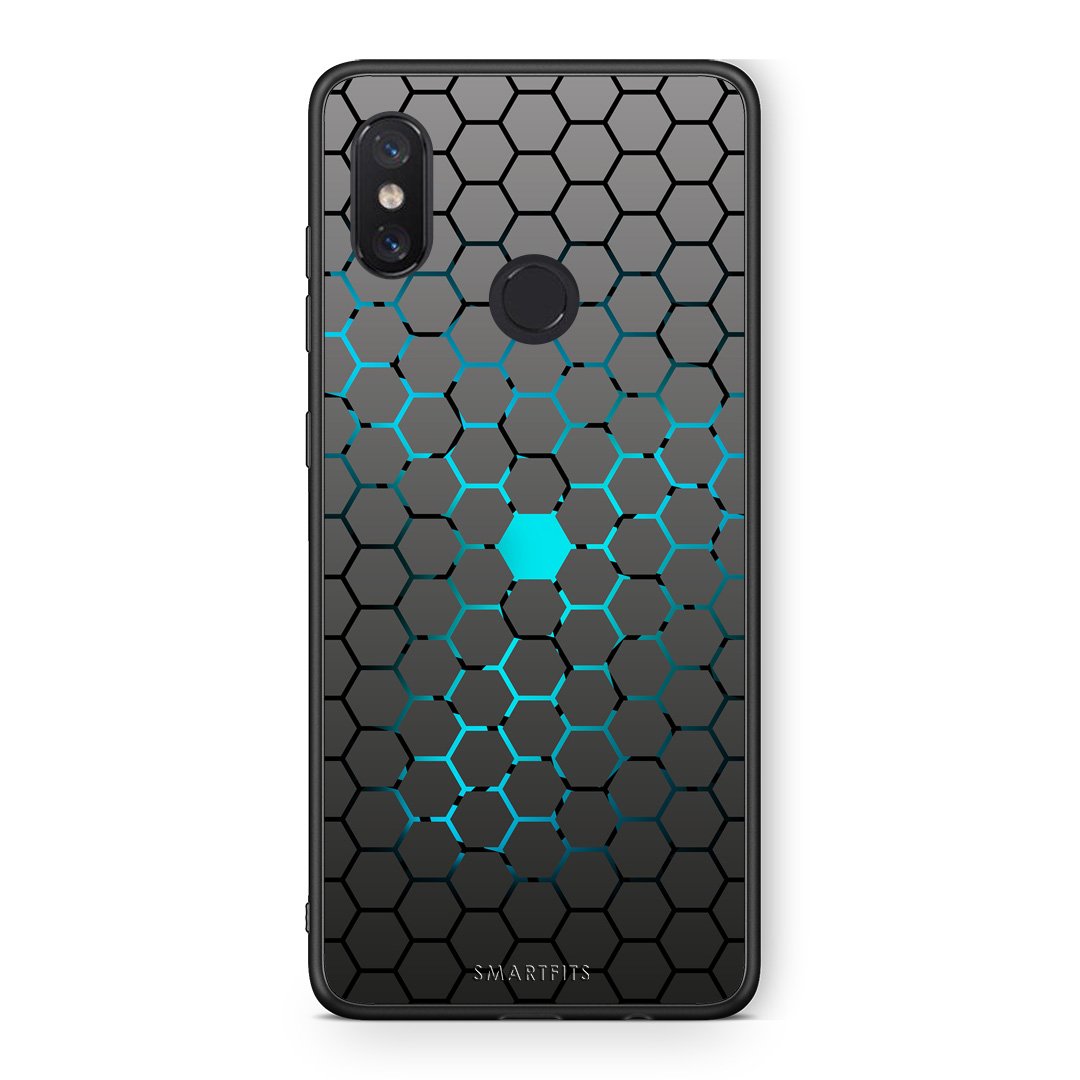 40 - Xiaomi Mi 8 Hexagonal Geometric case, cover, bumper