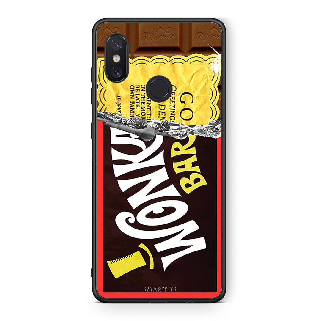 Xiaomi Mi 8 Golden Ticket θήκη από τη Smartfits με σχέδιο στο πίσω μέρος και μαύρο περίβλημα | Smartphone case with colorful back and black bezels by Smartfits