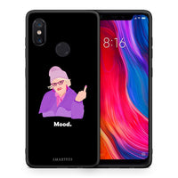 Thumbnail for Θήκη Xiaomi Mi 8 Grandma Mood Black από τη Smartfits με σχέδιο στο πίσω μέρος και μαύρο περίβλημα | Xiaomi Mi 8 Grandma Mood Black case with colorful back and black bezels