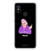 Thumbnail for Xiaomi Mi 8 Grandma Mood Black θήκη από τη Smartfits με σχέδιο στο πίσω μέρος και μαύρο περίβλημα | Smartphone case with colorful back and black bezels by Smartfits