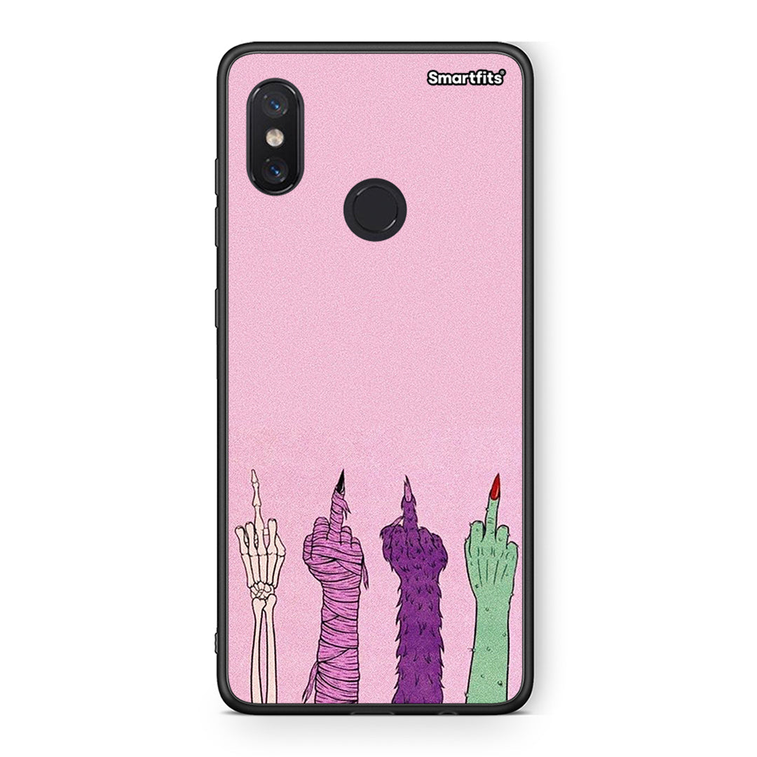 Xiaomi Mi 8 Halloween Be A Lady Θήκη από τη Smartfits με σχέδιο στο πίσω μέρος και μαύρο περίβλημα | Smartphone case with colorful back and black bezels by Smartfits