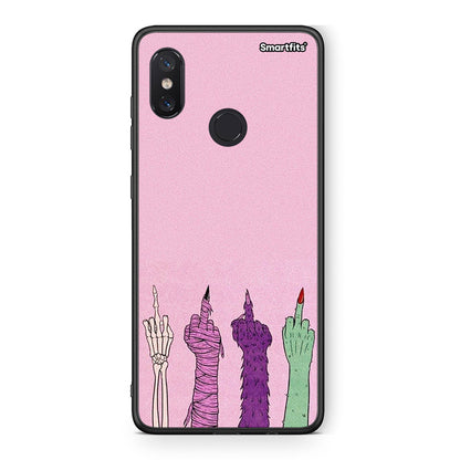Xiaomi Mi 8 Halloween Be A Lady Θήκη από τη Smartfits με σχέδιο στο πίσω μέρος και μαύρο περίβλημα | Smartphone case with colorful back and black bezels by Smartfits