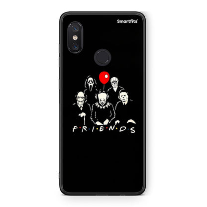 Xiaomi Mi 8 Halloween Friends Θήκη από τη Smartfits με σχέδιο στο πίσω μέρος και μαύρο περίβλημα | Smartphone case with colorful back and black bezels by Smartfits