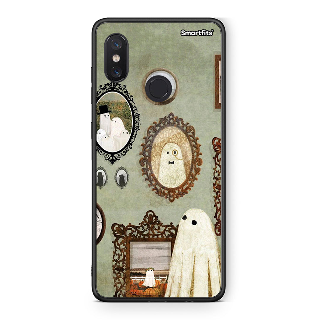 Xiaomi Mi 8 Halloween Ghost Season Θήκη από τη Smartfits με σχέδιο στο πίσω μέρος και μαύρο περίβλημα | Smartphone case with colorful back and black bezels by Smartfits