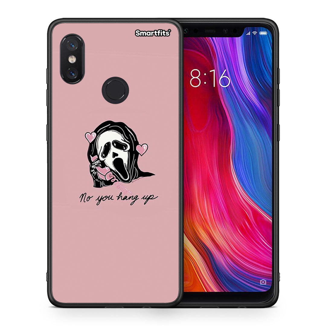 Θήκη Xiaomi Mi 8 Halloween Hang Up από τη Smartfits με σχέδιο στο πίσω μέρος και μαύρο περίβλημα | Xiaomi Mi 8 Halloween Hang Up case with colorful back and black bezels