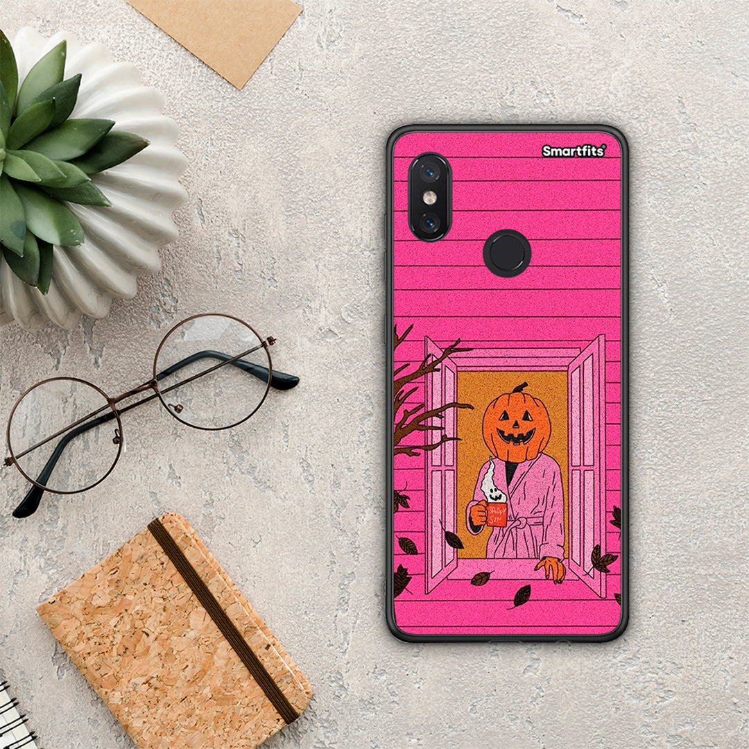 Halloween Pumpkin Lady - Xiaomi Mi 8 θήκη